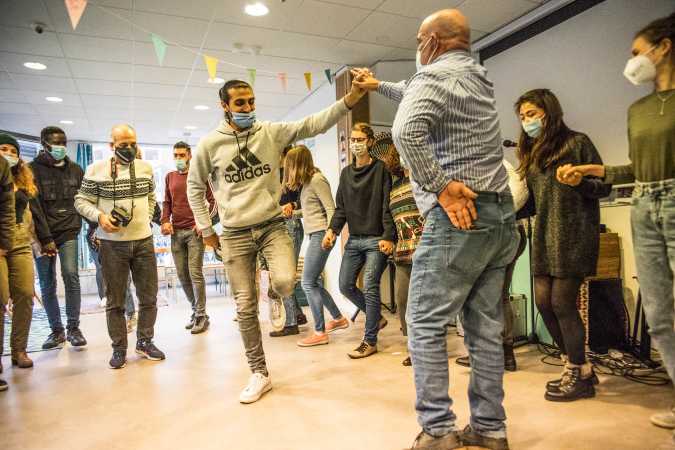  Dabke Workshop at De Voorkamer by Sabrine Baakman